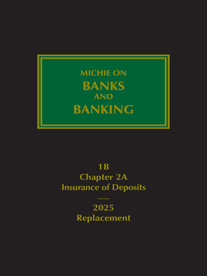 cover image of Michie on Banks and Banking